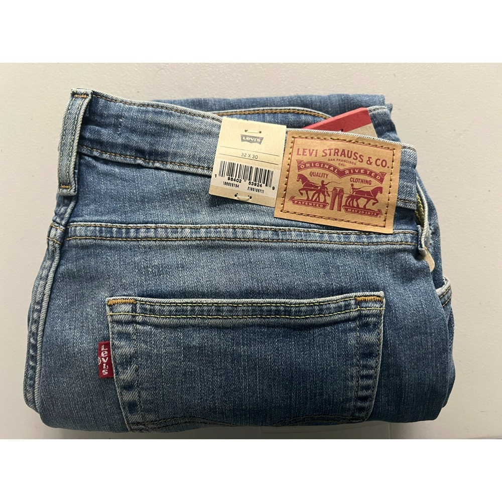 Levi's 721 High Rise Skinny Stellar Stretch Denim Jeans Womens 32x30 New Tag